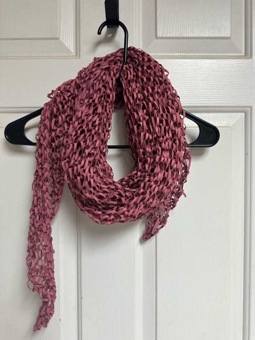 Lightweight Mauve Knit Scarf - Women Accessories